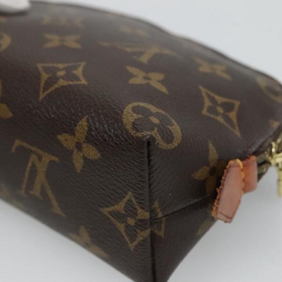 LOUIS VUITTON Monogram Pochette Cosmetic PM Cosmetic Pouch M47515 LV Auth BD289 - Picture 15 of 16